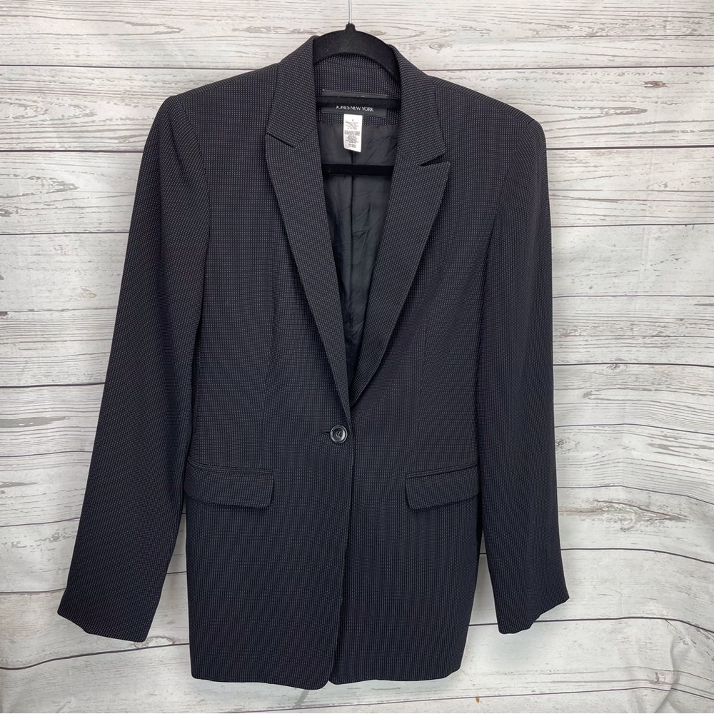 Blazer Jacket Coat Lined Jones of New York SZ 6